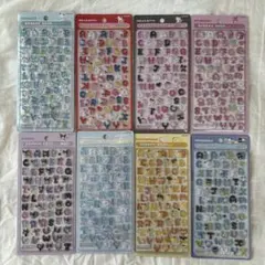 【正規品】ボンボンドロップシール サンリオ 文字 8種類 コンプ セット
