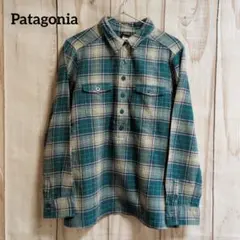 Patagonia オーガニックコットン 長袖シャツ チェックのサムネイル