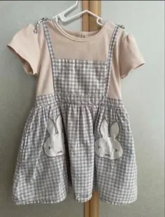 ミッフィー ワンピース　子供服　プティマイン　90cm