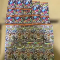 テラスタルフェスex →1BOX 封入率一致　インフェルノX→13パック