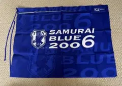 サッカー 日本W杯 ワールドカップSAMURAI BLUE フラッグ 2006
