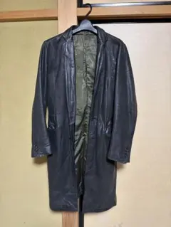 トルネードマート 本革ロングコート Mサイズ 美品