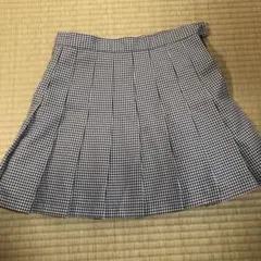 WEGO チェック柄 プリーツスカート Mサイズ