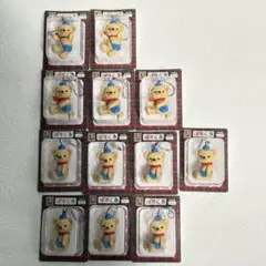 ぽすくま フィギュア ストラップ 12個セット 全3種 コンプ 非売品