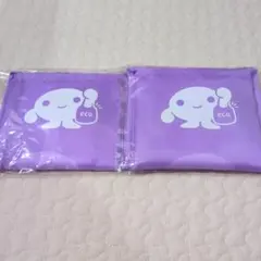 エコバッグ パープル 2点セット