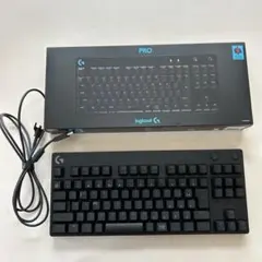 ［正常動作品］Logicool G PRO ゲーミングキーボード 赤軸