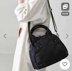 LIZDAYS トートバッグ キルティング　撥水