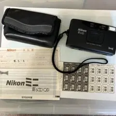 Nikon AF600QD フィルムカメラ 本体　ニコンミニ　動作品のサムネイル
