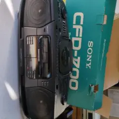 SONY CFD-700 カセットプレーヤー 箱付きのサムネイル