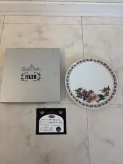 未使用　FEILER　フェイラー　ローゼンタール　コラボ 食器 皿 花柄のサムネイル