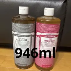 ドクターブロナー マジックソープ アールグレイ，ローズ946ml 2本セットのサムネイル