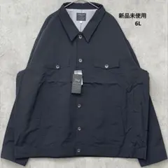 【未使用】THE NORTH GALLERY ワークジャケット 6L寸 ブラック