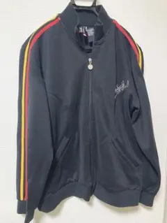 Quiksilver 黒 ジップアップジャージ