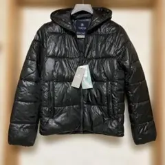 ナノユニバース フード付きダウンジャケット