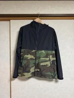 The North Face ナイロンジャケット ブラック/迷彩