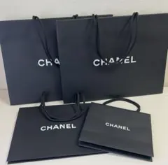 CHANEL シャネル 紙袋 ショッパー袋 4枚セット