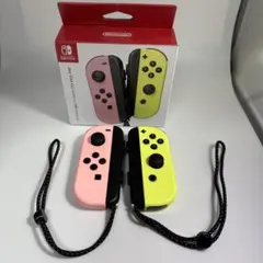 Nintendo Switch Joy-Con パステルピンク&イエローのサムネイル