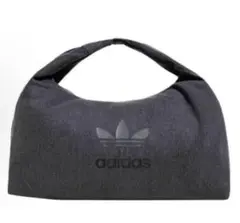 海外限定Adidas デニム 雲形バッグ ユニセックス ブラック　IX7694