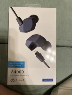 final A4000 ダークネイビー イヤホン A4000｜final-イヤホン・ワイヤレスイヤホン・ヘッドホン｜final