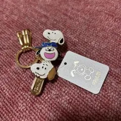 スヌーピー バッグキークリップ