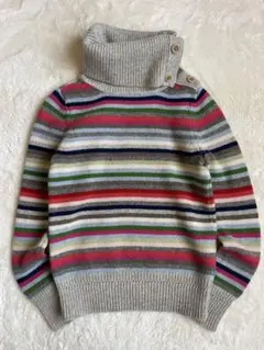 A*I様 00s OLD GAP オールドギャップ　ボーダータートルネックニット