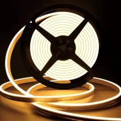 Lamomo LEDテープライト 2M 防水 折曲自在 切断可能 24V 電球色のサムネイル