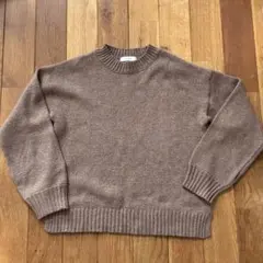 2PINK ブラウン ニットセーター Mサイズ