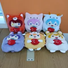 すとぷり あにまるくっしょん ぬいぐるみ 6点セット まとめ売り ※ばら売り不可