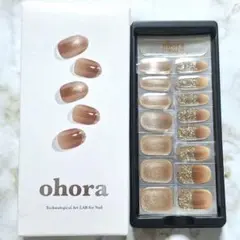 ★ohora★N Briller★オホーラネイルシール15枚⑤　マグネットネイル