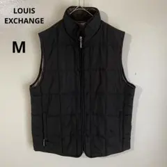 ★美品★LOUIS EXCHANGE キルティングベスト　M 黒　メンズのサムネイル