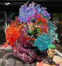 特大サイズ 日本未発売  ロロノア・ゾロ フィギュア ガレージキット 鬼気九刀流 特大サイズ 日本未発売 ロロノア・ゾロ フィギュア ガレージキット