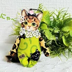 ジョ－ズ・ハチワレ・猫・ストラップ・コヤンイサムチョン・チャーム