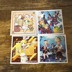 鏡音リン・レン ステッカー 4枚セット
