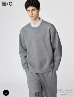 UNIQLO オーバーサイズスウェットシャツ