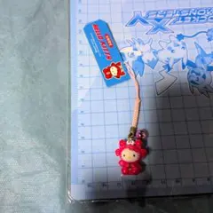 サンリオ ハローキティ ご当地 信州限定 りんご傘 ストラップ - メルカリ