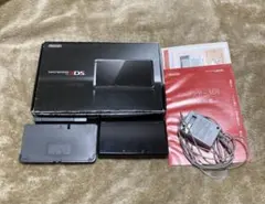 Nintendo 3DS コスモブラック 本体＋箱＋充電台＋ACアダプタ