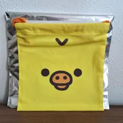 リラックマ 巾着M キイロイトリ 小物入れ