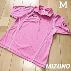 ミズノ 卓球 ユニフォーム ウェア ゲームシャツ M 美品 MIZUNOピンク