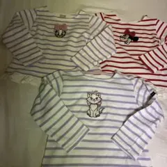 5400円→プティマイン ディズニー　カラフルボーダー　ミニ、デイジー、マリー