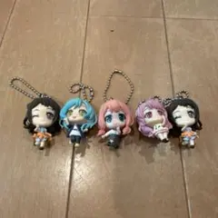 バンドリ ミニフィギュアキーホルダー 5個セット