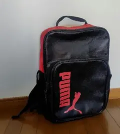 Puma バックパック 黒 赤
