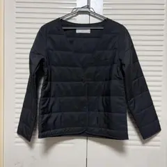 chocol raffine robe ノーカラー 中綿 インナージャケット L