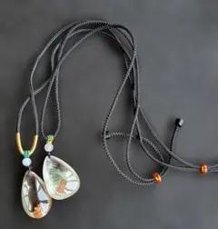 ○週末セール○ガーデンクォーツ紐タイプブレスレット2本セット