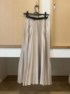 ZARA パネルスカート プリーツスカート