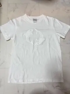labyrins shury イルカ 白 Tシャツ fit=scale-down,w=1200
