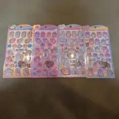 【正規品】セール中☆おぱんちゅうさぎ　んぽちゃむ　うるちゅるポップシール　4枚