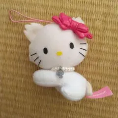 Hello Kitty ぬいぐるみ マスコット ストラップ チャーミー 平成