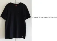 DOUBLE STANDARD CLOTHING DSロゴTシャツ 黒のサムネイル