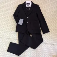 卒業式140〜150　BSW フォーマルスーツセット 黒