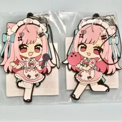 結城さくな ラウンドワンコラボ アクリルキーホルダー - メルカリ